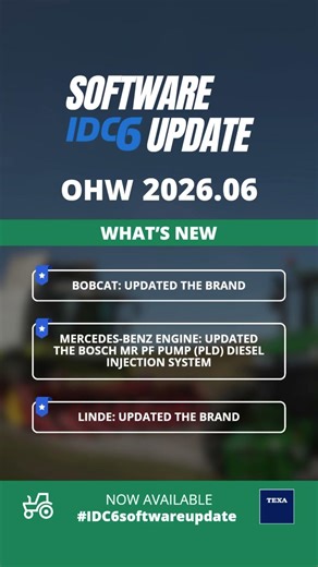 IDC6 Truck 2026.06 / Off-Highway 2026.06 (Software Updates)