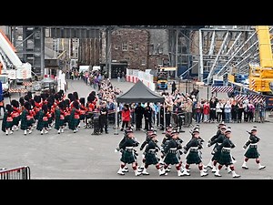 Scots Mounting the Guard at Edinburgh Castle on 25th May 2023