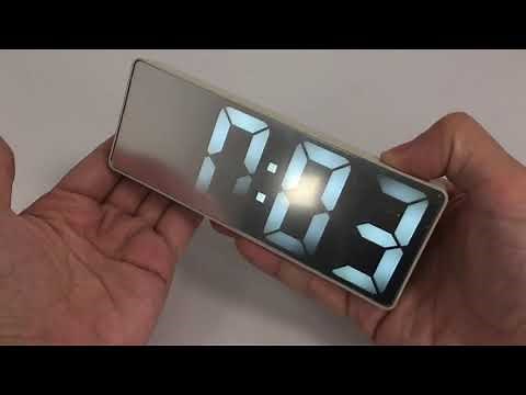 BRUNO LEDミラークロック