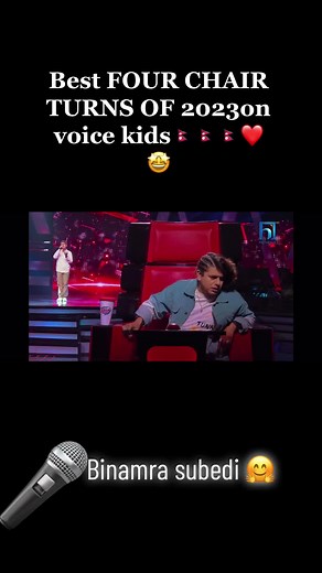 Voice of kids performance on TikTok