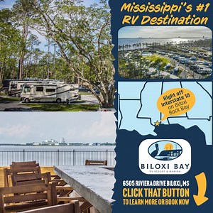 Visit the Mississippi Gulf Coast with Biloxi Bay RV Resort & Marina. | Biloxi Bay RV Resort