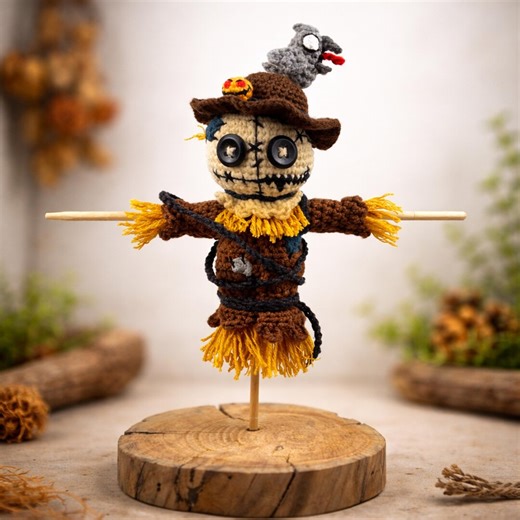 Crochet Scarecrow Pattern: Amigurumi Halloween Doll (PDF Pattern) - Etsy