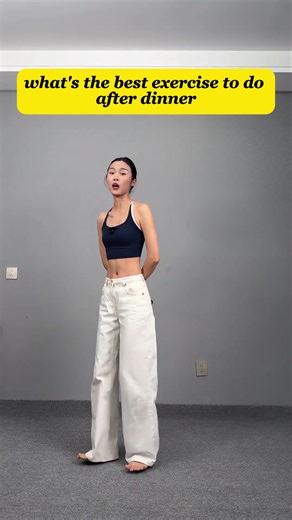 No Running, No Jumping—The Best Home Exercises After Dinner! #exercise #fitnesstips #workout #gym #fitness