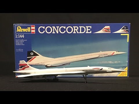 Assembly / Revell 1/144 scale Concorde British Airways / BigScale