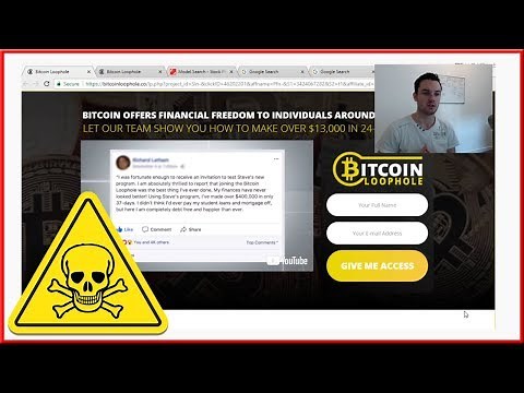 Bitcoin Loophole Review - Yes Bitcoin LoopHole is a SCAM!