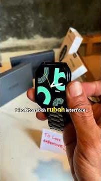 Aolon Curve Smartwatch Pria — Tangguh, Stylish, & Modern