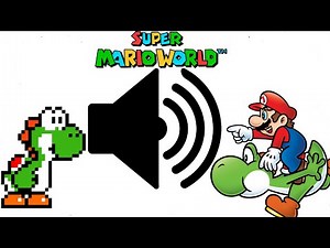 Sound Effect - Super Mario World ( Jumping on Yoshi )