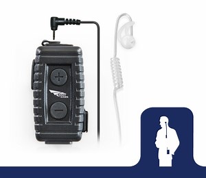 Nighthawk Bluetooth Body Microphone - Earphone Connection