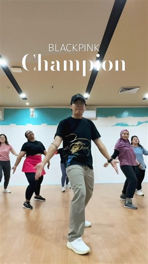 BLACKPINK Champion Dance Tutorial 🔥 Easy & Fun Version!