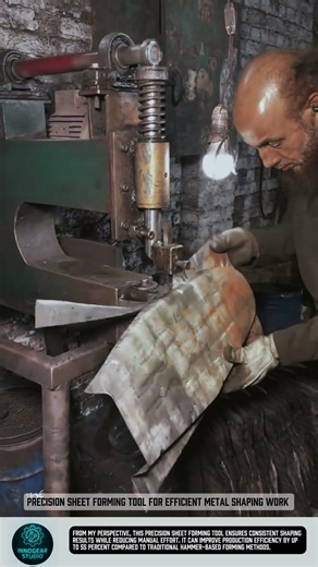 Precision sheet forming tool for efficient metal shaping work #tools