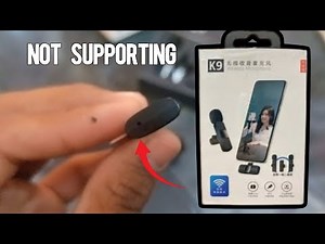 K9 WIRELESS MIC NOT SUPPORTING (SOLVED)