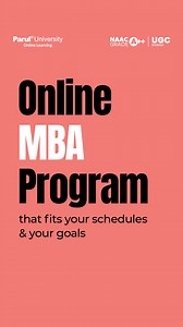 Upgrade your portfolio with a competitive 퐎퐧퐥퐢퐧퐞 퐌퐁퐀 퐏퐫퐨퐠퐫퐚퐦 that prepares you for the industry by Parul University, Gujarat. - Flexible learning - Expert-led insights - Add-on certifications - Easy EMI options - Industry-focused curriculum & more Admissions Open for January Intake. | Parul University Online Learning | Facebook