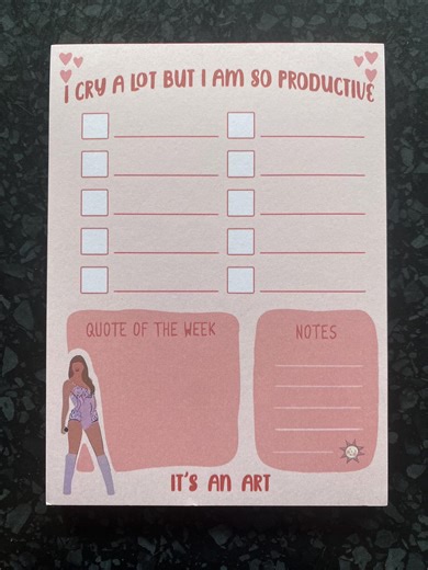 Tay-do List Notepad – 50 Page Swiftie To-do List Pad Birthday Gift 10cmx14cm - Etsy Australia