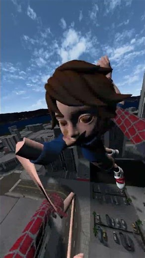Spider-Man VR HAS LUNCH MID SWING #vr #virtualreality #spiderman #gaming #benbu