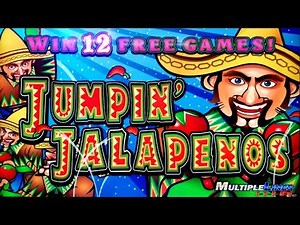 BIG SURPRISING WIN on JUMPIN JALAPENOS SLOT MACHINE + HAWAIIAN HEAT + ETERNAL GOLD BONUSES - PALA