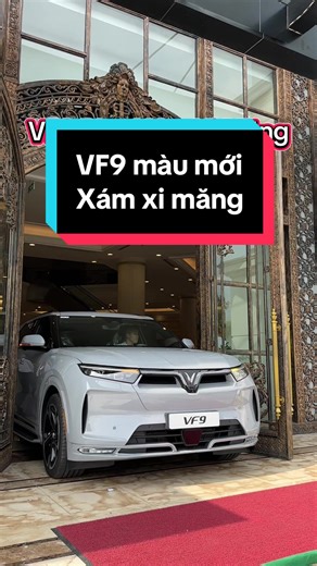 Màu Vật Liệu Mới VF9 Plus Xám Xi Măng 2025
