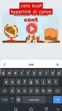 Creating hyperlinks in Canva