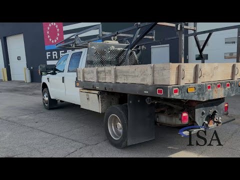 2464 - 2009 Ford F-350 Flatbed Truck will be sold at auction!