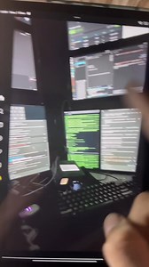 Tampilan monitor peretas #monitor #Tech #techedukasi #hiztomoza | Hacks Hiztomoza
