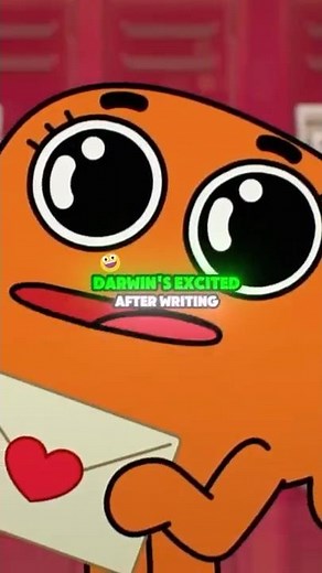 💔What Happens When Darwin Makes the Worst Love Confession Ever? #gumball #shorts