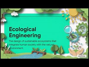 Ecological Engineering
