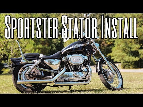 Sportster Won't Charge The Battery? Stator Replacement How To