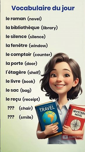 Easy French Story for Beginners A2 | Slow French Podcast | Visiting the Library