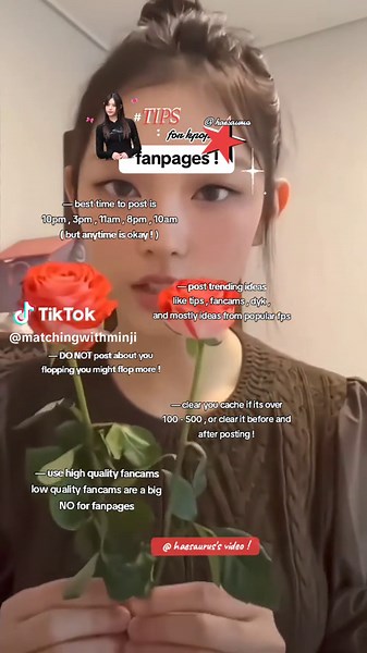 Tips for K-Pop Fan Pages: Content Ideas & Fancam Tips