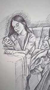 36K views · 892 reactions | Drawing strangers on the metro | miaearls.art | Facebook