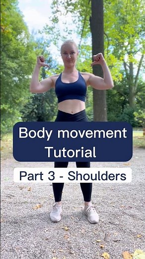 Body Movement & Isolation tutorial — Part 3 — Shoulders #bodymovement #dance #shoulders #isolation