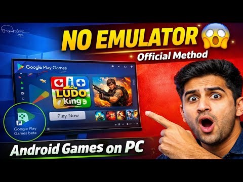 Play Android Games on PC Without Emulator 🔥 | Google Play Games for Windows 10/11