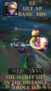 EZREAL TRIPLE KILL — INSANE SKILL SHOTS | League of Legends #LoL #Ezreal #TripleKill #ADC #Shorts