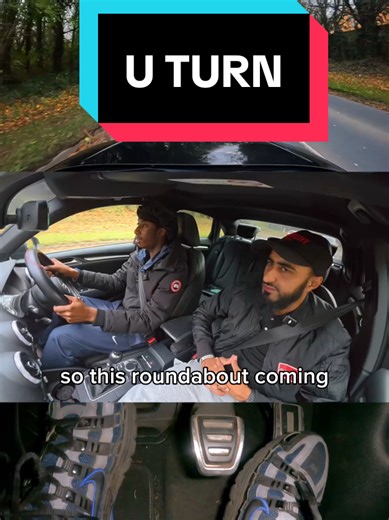 Roundabout Talk through U - Turn (4th Exit) #driving #drivinglessons #learnerdriver #learntodrive #howtodrive