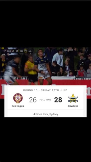 NRL 2022 Cowboys