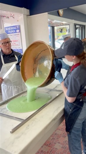 This is just the beginning...Marshall's Fudge is bursting with scrumptious treats, not only for the Big Game tonight but all year long! Swing on by today and get some snacks to impress your family and friends. Shop online at: https://marshallsfudge.com/fudge/original-mackinac-island-fudge/ #marshallsfudgeandcandycompany #mackinawcity #biggame #snacks #fudge | Marshall's Fudge