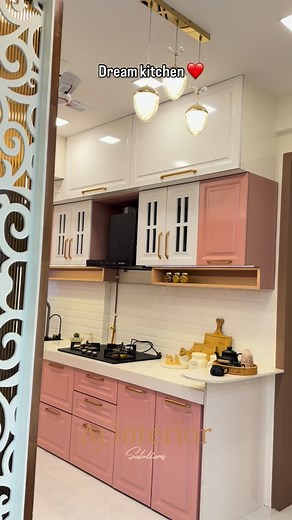 Dream kitchen ❤️ #kitchen #dream #homestyle #decoration #desserts #instagram | Anup Jangid