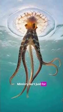 The Ocean’s Greatest Shape-Shifter! 🐙🎭 15 Disguises in One!#youtubeshorts