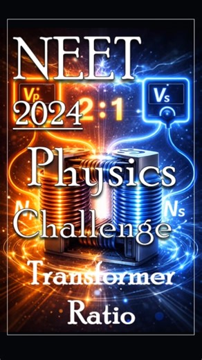 NEET 2024 Physics | Ideal Transformer Question | Voltage Ratio Trick