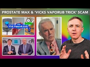 Prostate MAX Scam Exposed: 'Vicks VapoRub Trick,' Plus Dr. Oz and Dr. Phil Deepfakes