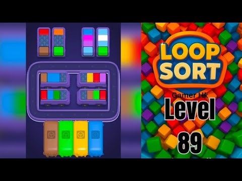 Loop Sort Level 89 Hard level Walkthrough Solution