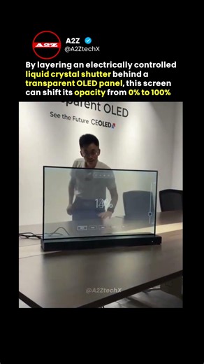 This Smart Window Instantly Morphs into a 4K TV