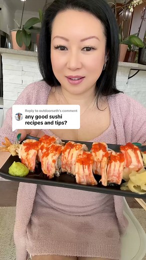 Godzilla Sushi Roll Recipe #easyrecipe #recipes #foodtiktok #asian #japanese #sushi | By Nay A