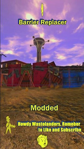 FNV | 🚧Fallout mods? Barrier Replacer 🚧#fallout #fnv #falloutnewvegas