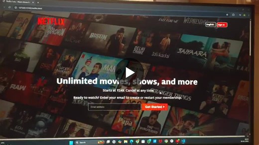 I built a Netflix UI clone using HTML and CSS. This project helped me understand : How to structure a page and design layouts How real-world UIs are actually built How to make pages responsive… | Guraansh Rai Dewett