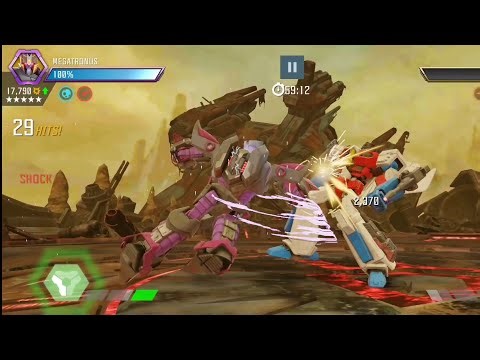 Megatronus vs Starscream 👊 AM D80 - TRANSFORMERS Forged to Fight