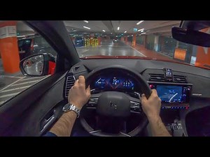 DS 7 Crossback Night | 4K POV Test Drive #182 Joe Black