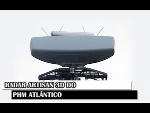Artisan Radar 3D From PHM Atlantic of Brazilian Navy (Ex-HMS Ocean)