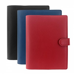 [Hot Item] Custom Leather Notebook Cover A5 Binder for Disc Bound Planner and Notebooks Leather Embossed Journal
