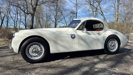 1953 Jaguar XK120 Blanc Manuel, 4 vitesses Conduite à gau...
