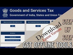 How To Download GST Offline Tool 2024 | GST CSV & Excel Templates | GST Practice & Preparing Tools